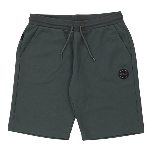 Vintage Colmar Shorts - Large Khaki Cotton Blend