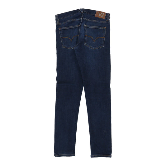 Vintage Versace Jeans Couture Skinny Jeans - 30W 32L Blue Cotton