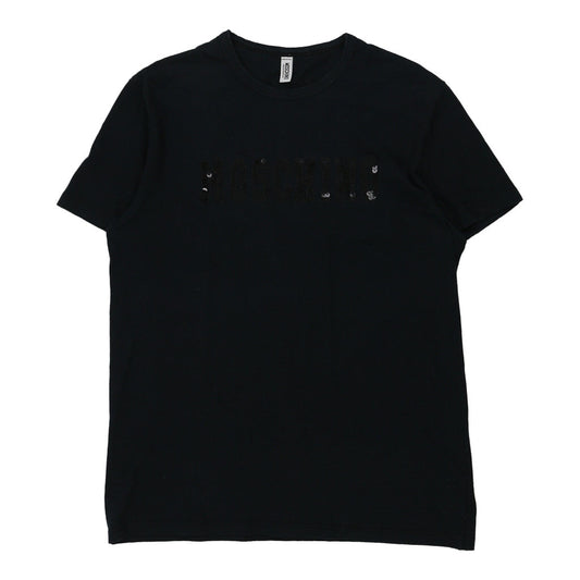 Vintage navy Moschino T-Shirt - womens medium