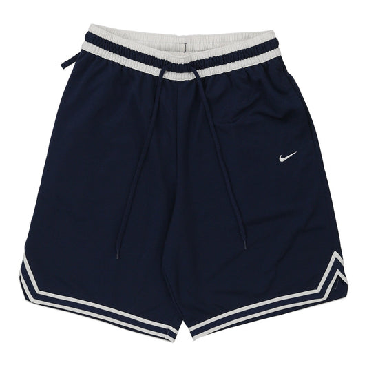 Vintage navy Nike Sport Shorts - mens medium