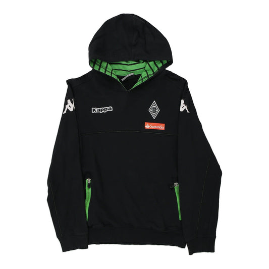 Vintage black Age 10 Kappa Hoodie - boys medium