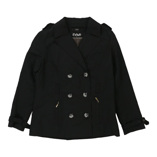 Vintage Conbipel Jacket - Large Black Cotton