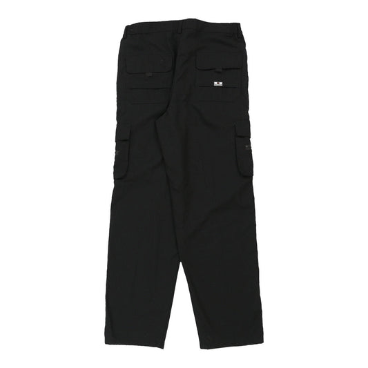 Vintage black Unbranded Cargo Trousers - mens 34" waist