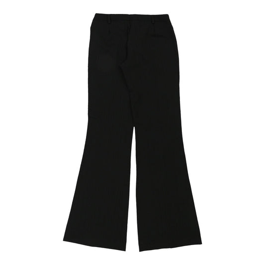 Vintage Unbranded Flared Trousers - XL Black Viscose