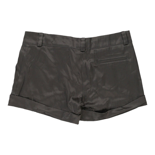 Vintage Angel Shorts - 32W UK 10 Grey Polyester