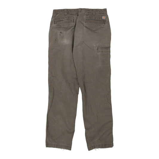 Vintage khaki Carhartt Trousers - mens 34" waist