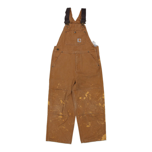 Vintage beige Age 10 Carhartt Dungarees - boys large