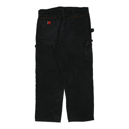 Vintage black Wrangler Carpenter Jeans - mens 36" waist
