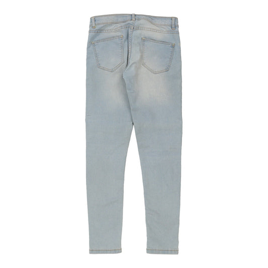 Vintage Alcott Skinny Jeans - 28W UK 6 Light Wash Cotton