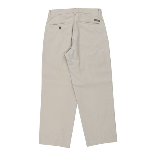 Vintage Lee Trousers - 26W UK 6 Beige Cotton