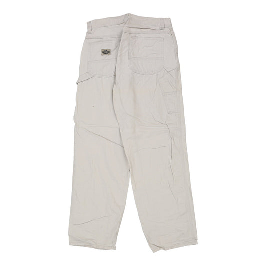 Vintage beige Lee Carpenter Trousers - mens 32" waist