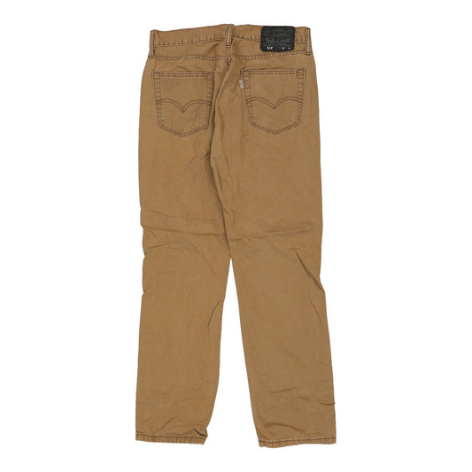 Vintage brown White Tab 514 Levis Trousers - mens 30" waist