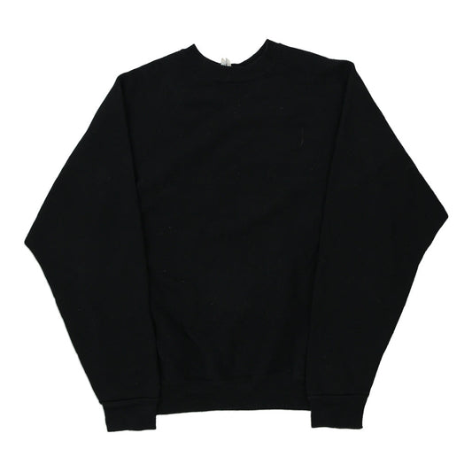 Vintage black Made in USA Heavy Weight Blank Discus Athletic Sweatshirt - mens large