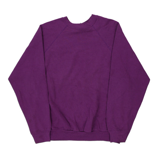 Vintage purple Made in USA Blank Tultex Sweatshirt - mens large