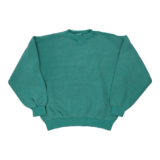 Vintage blue Blank Bac Sweatshirt - mens x-large