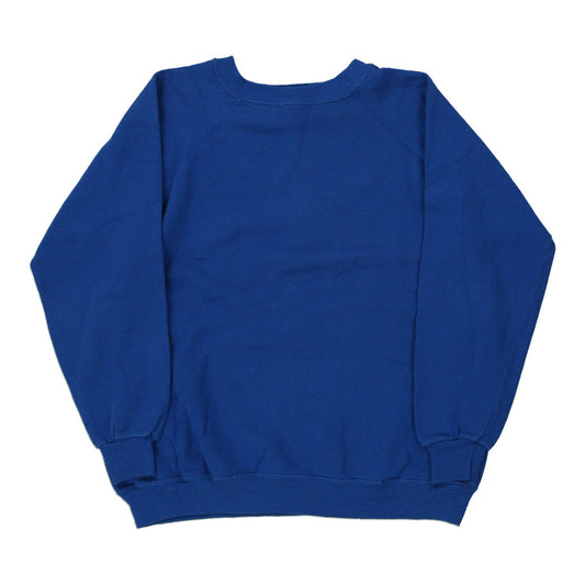 Vintage blue Made in USA Blank Hanes Sweatshirt - mens large