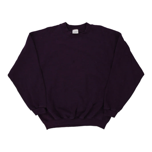 Vintage purple Blank Chic Sweatshirt - womens x-large