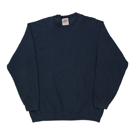Vintage blue Blank Bvd Sweatshirt - mens large