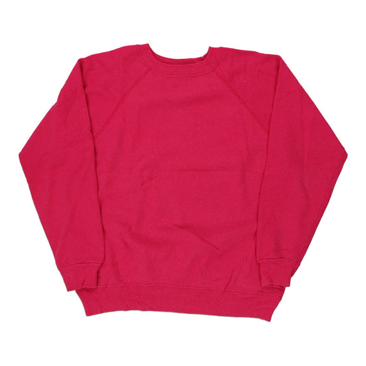 Vintage pink Made in USA Blank Hanes Sweatshirt - womens large