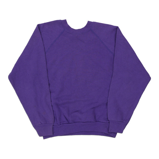 Vintage purple Made in USA Blank Tultex Sweatshirt - mens medium