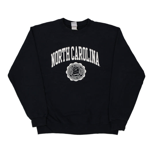 Vintage navy North Carolina  Champion Sweatshirt - mens large