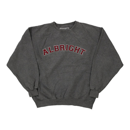 Vintage grey Albright Gear Sweatshirt - mens large