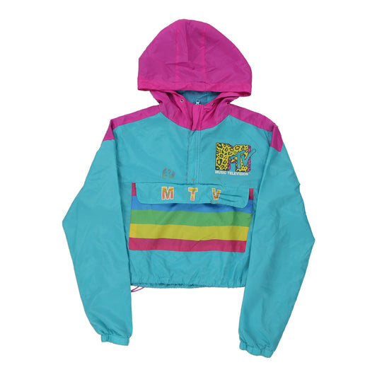 Vintage blue Mtv Windbreaker - womens medium