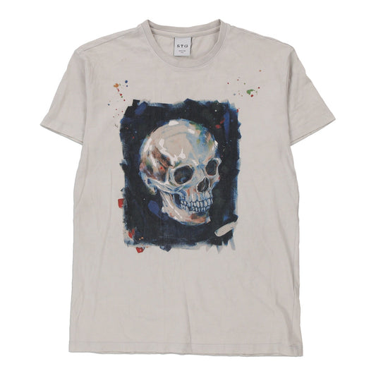 Vintage grey Stg T-Shirt - mens small