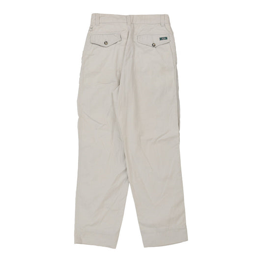 Vintage white Unbranded Trousers - mens 30" waist