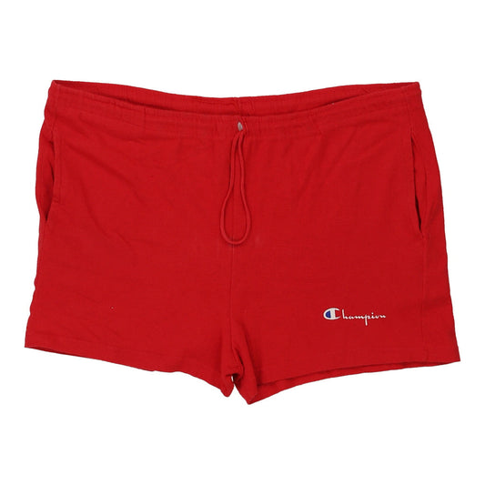 Vintage red Champion Sport Shorts - womens x-large