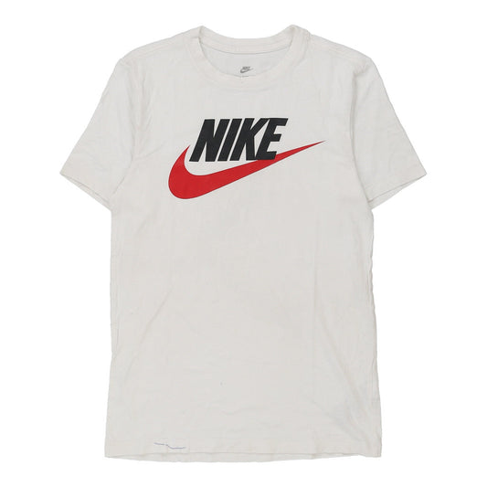 Vintage white Nike T-Shirt - mens x-small