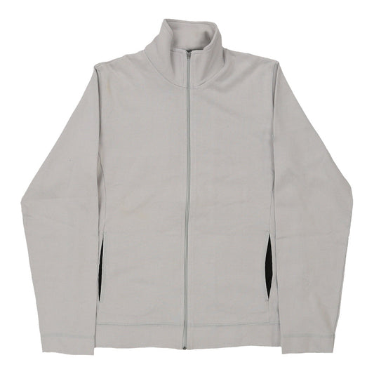Vintage grey Champion Zip Up - mens small