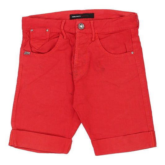 Vintage red Miss Sixty Denim Shorts - womens 24" waist