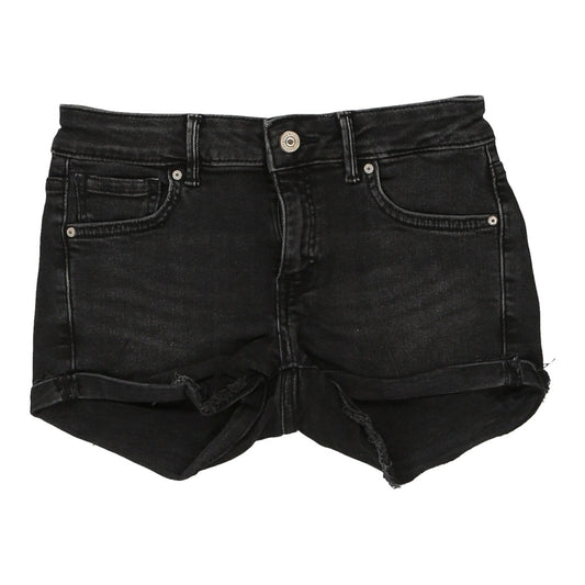 Vintage black Mango Denim Shorts - womens xx-small