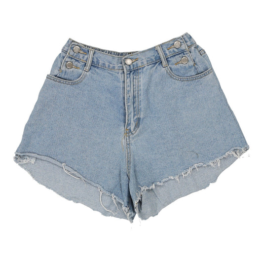 Vintage blue Unbranded Denim Shorts - womens 28" waist