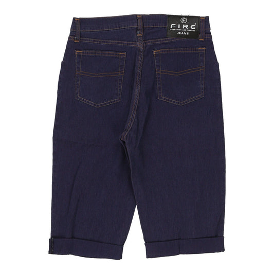 Vintage purple Fire Denim Shorts - womens 28" waist