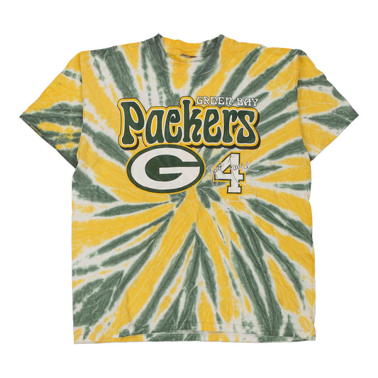 Vintage yellow Green Bay Packers  Unbranded T-Shirt - mens large