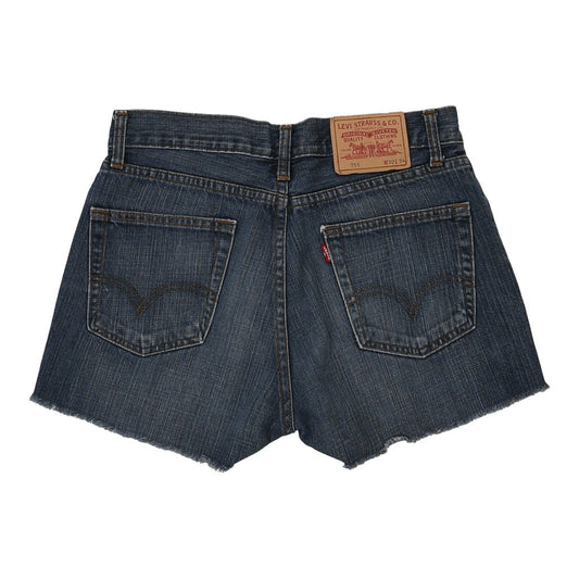Vintage 751 Levis Denim Shorts - 30W UK 10 Blue Cotton