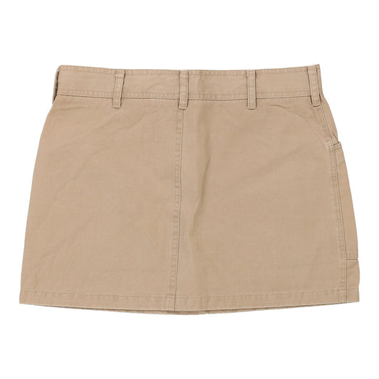 Vintage Conbipel Mini Skirt - 31W UK 12 Beige Cotton
