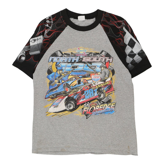 Vintage grey King's Florence Speedway Everyday T-Shirt - womens small