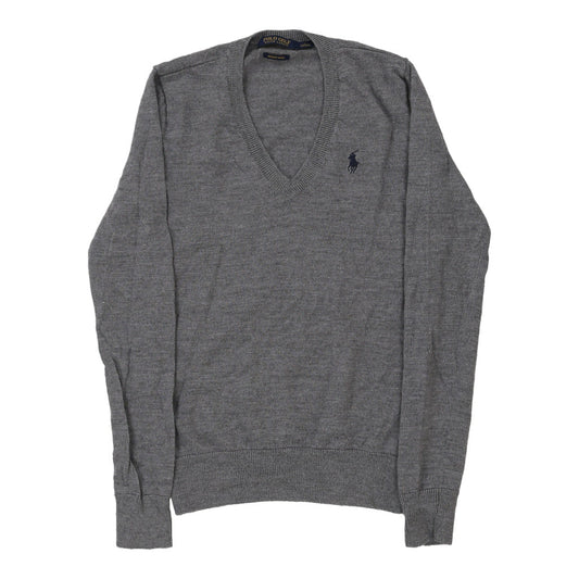 Vintage grey Age 12 Ralph Lauren Jumper - girls small