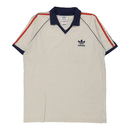 Vintage beige Adidas T-Shirt - mens medium