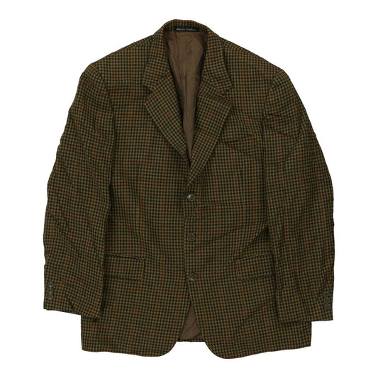 Vintage khaki Emanuel Ungaro Blazer - mens large