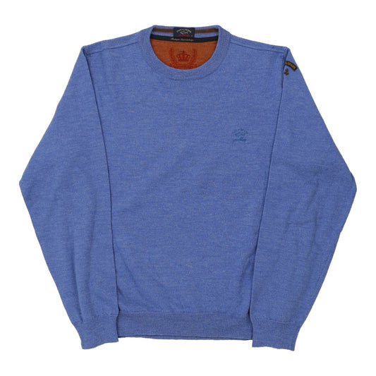 Vintage blue Paul & Shark Jumper - mens x-large