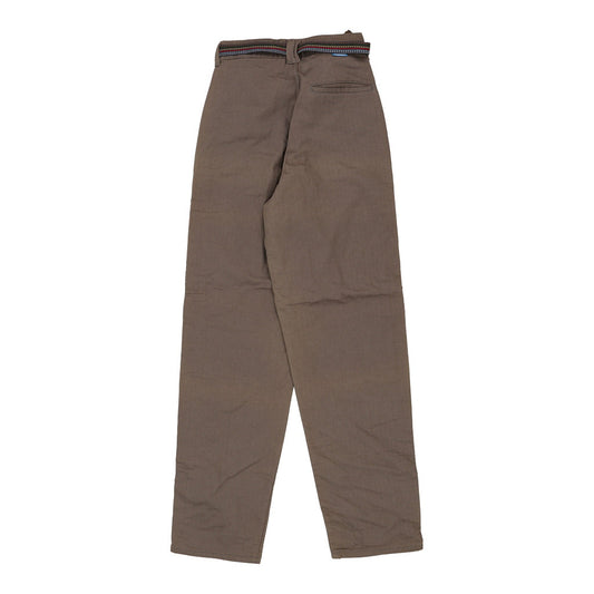 Vintage brown Carrera Trousers - womens 28" waist