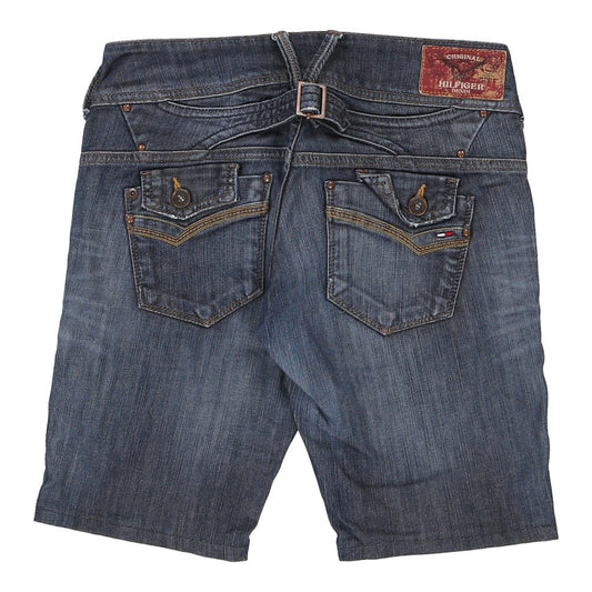 Vintage blue Hilfiger Denim Denim Shorts - womens 30" waist