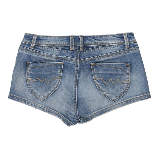 Vintage blue Unbranded Denim Shorts - womens 30" waist
