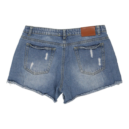Vintage blue Easy  Chic Denim Shorts - womens large