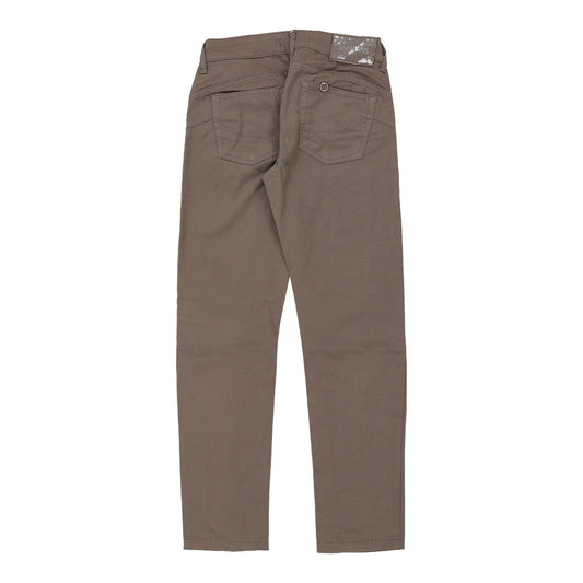 Vintage Liu Jo Trousers - 27W 29L Brown Cotton