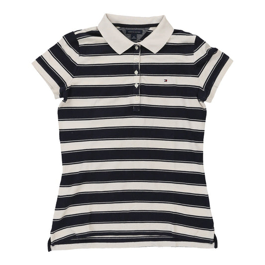 Vintage block colour Tommy Hilfiger Polo Shirt - womens medium